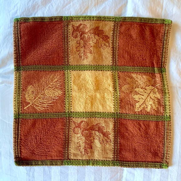 Fall leaves 🍁/holiday cotton napkins. Set of 8. - Picture 14 of 15